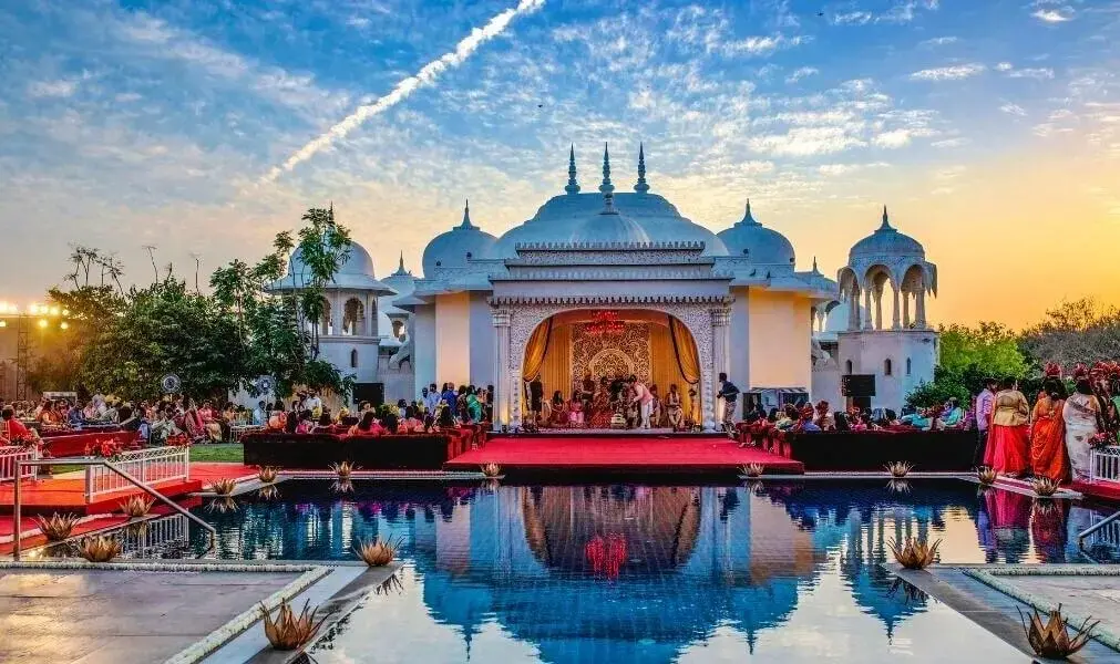 Indian wedding marriage hall